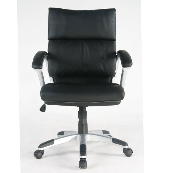 TygerClaw Mid Back PU Leather Office Chair