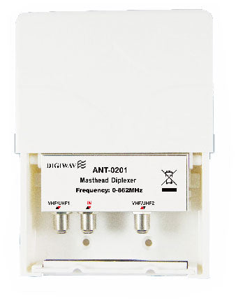 High Quality 2 in 1 out  Diplexer for OffAir Antenna 0-862MHZ