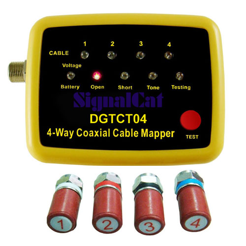 Digiwave 4 Way Coaxial Cable Mapper