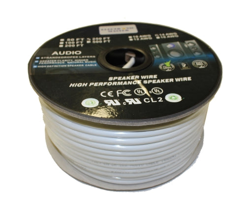 Electronic Master 250 Feet 4 Wire Speaker Cable (14 AWG)