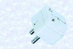 4mm 2P AC Plug to Universal Jack Adaptor