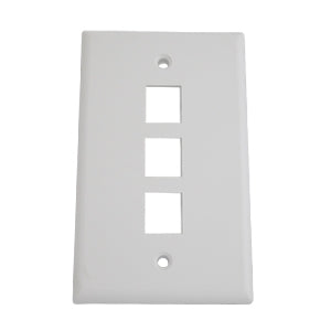 Digiwave Keystone Wall Plate (3 Slots)