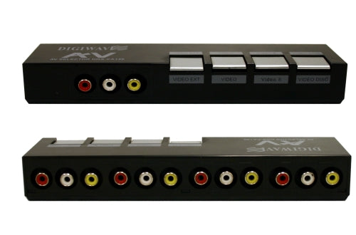 4 Way Audio/Video Selector (slim type)