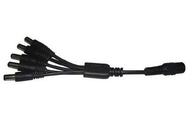 1 to 5 cable power cable splitter
