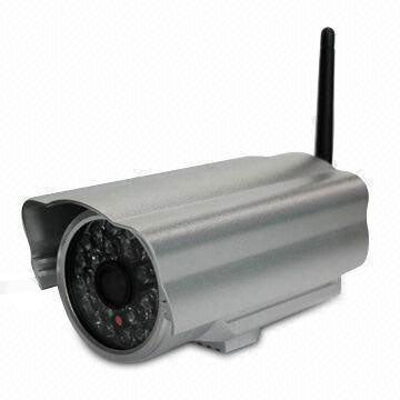 SeqCam Weatherproof Wireless IP Camera with 1/4" CMOS/30 FPS/6.0mm Lens/15m Night Vision