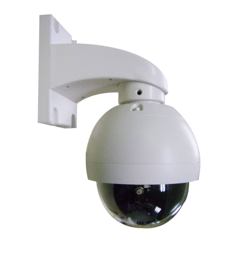 SeqCam Vandal-Weatherproof Mini Speed Dome Security Camera with 1/3" SONY CCD/420 TVL/4 - 9mm Lens