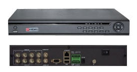 SeqCam Network Security DVR with 4 Channels/H. 264/RS 485/USB Backup