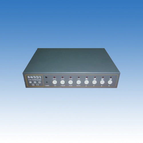 8 Channel Processor with Alarm Port+Remote