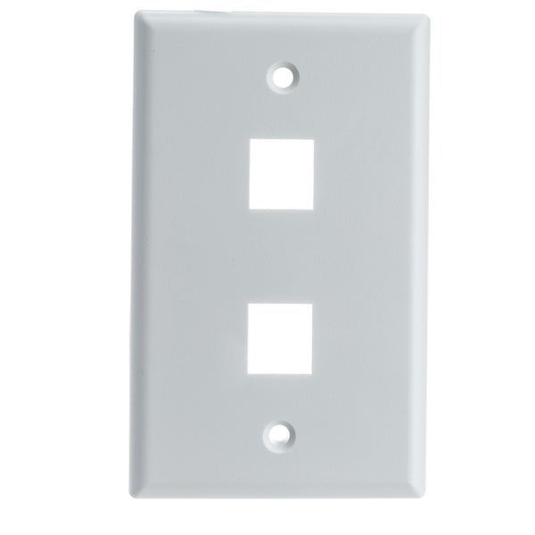 Digiwave Keystone Wall Plate (2 Slots)