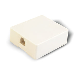 Digiwave Baseboard Jack (6P4C)