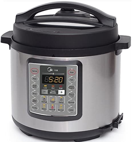 (Open Box) Ecohouzng "ECP50034" Stainless Steel Electric Pressure Cooker