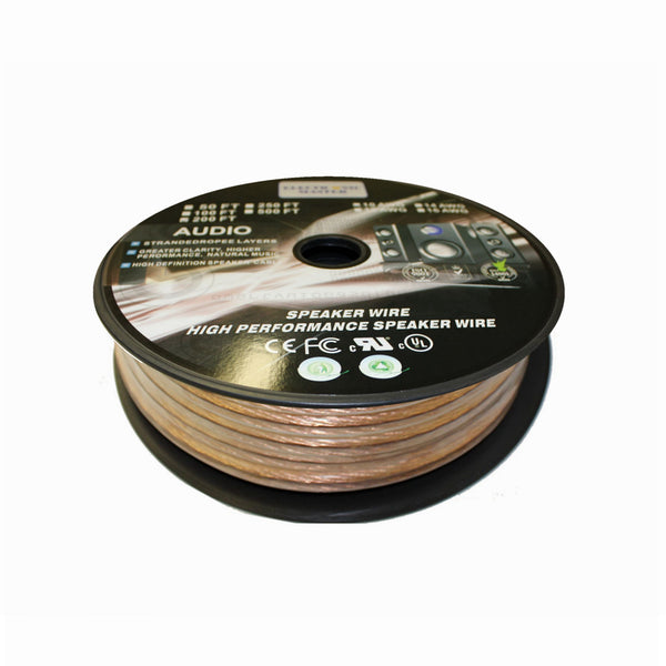 Electronic Master 100 Feet 2 Wire Speaker Cable (16 AWG)