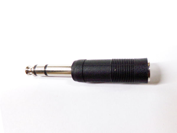 6.35mm Stereo Plug to 6.35mm Stereo Jack