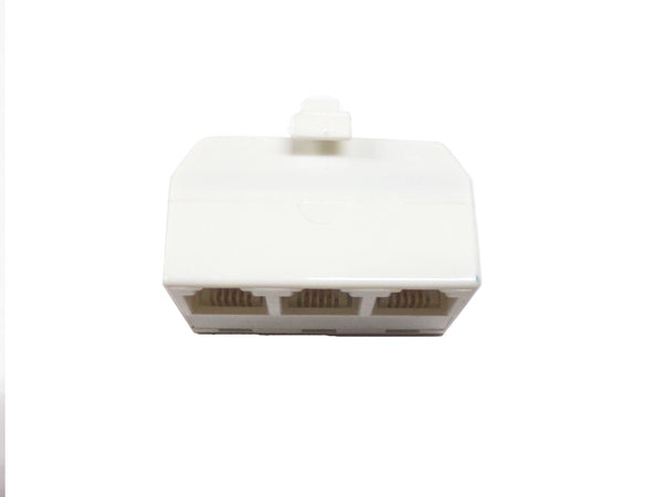 6P4C Plug to 3x6P4C Jack Adaptor