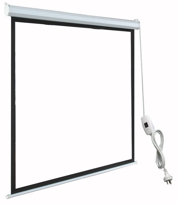 TygerClaw 120" Noiseless Motorized Projector Screen