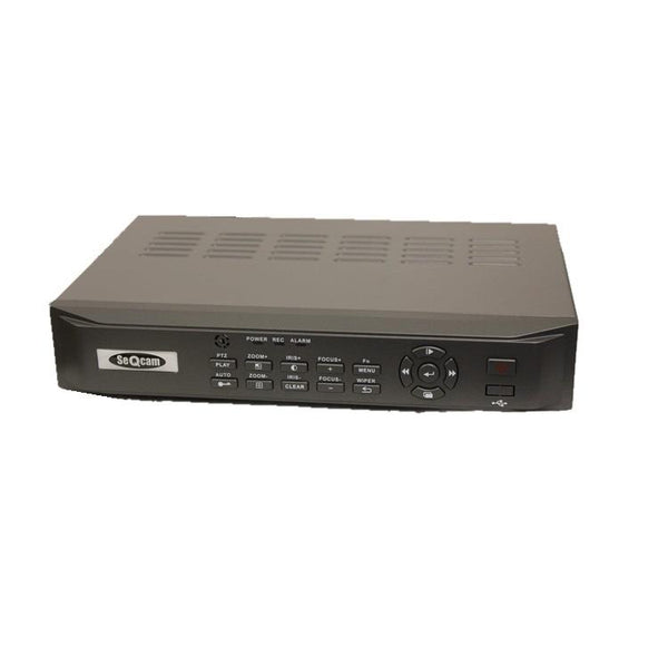 SeqCam Network Security DVR with 4 Channels/H. 264/RS 485/USB Backup