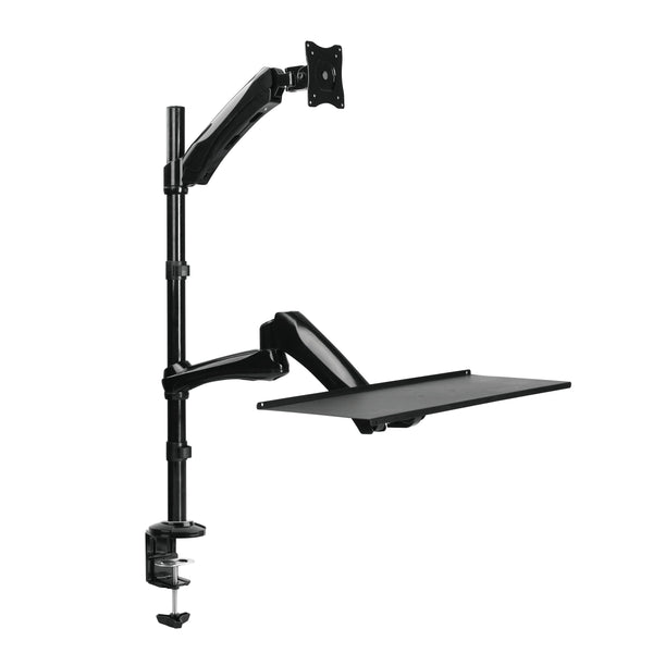 TygerClaw Single Monitor Sit-Stand Workstation