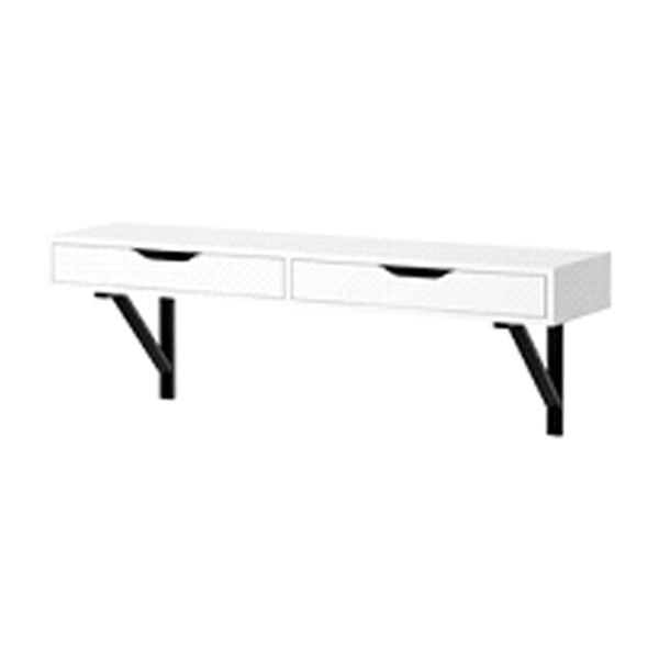 TygerClaw TYDS410015 Table with Drawer-White