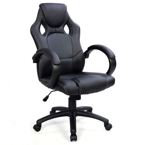 TygerClaw "TYFC210033" Executive High Back Gaming Style Chair (Black)