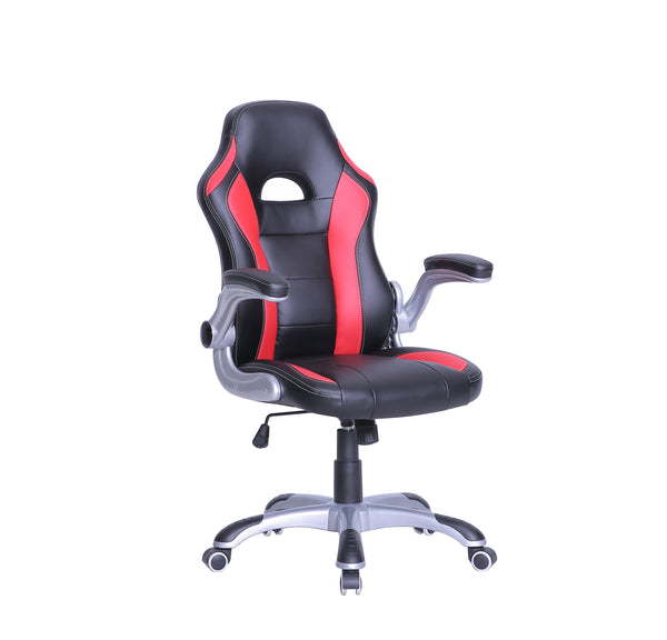 TygerClaw Executive High Back Gaming Style Chair Black and Red