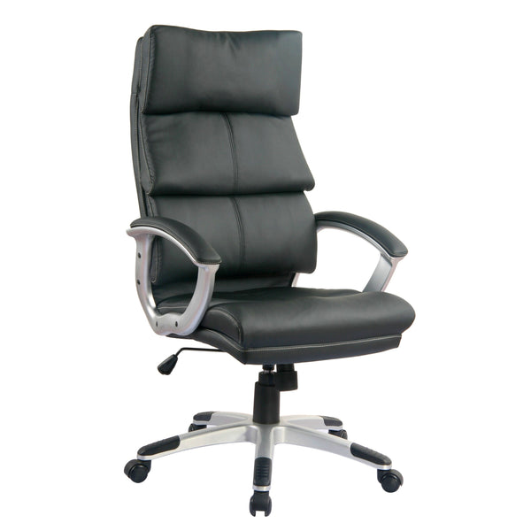 TygerClaw Executive High Back PU Leather Office Chair